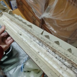 エアコンクリーニング作業5部品洗浄
